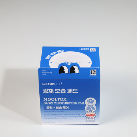 DAISO MEDIPEEL Mooltox Glow Moisturizing Pad 2.0 (120ml/50pads)