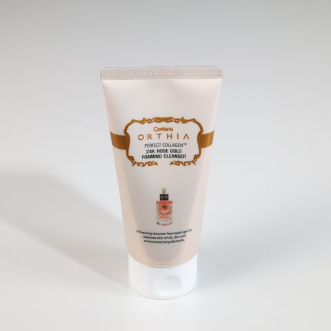 COREANA Orthia Perfect collagen 24K Rose Gold Foaming Cleanser 120ml