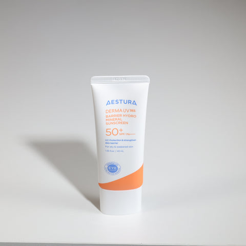 AESTURA Derma UV 365 Barrier Hydro Mineral Sunscreen - 40ml (SPF50+ PA++++)