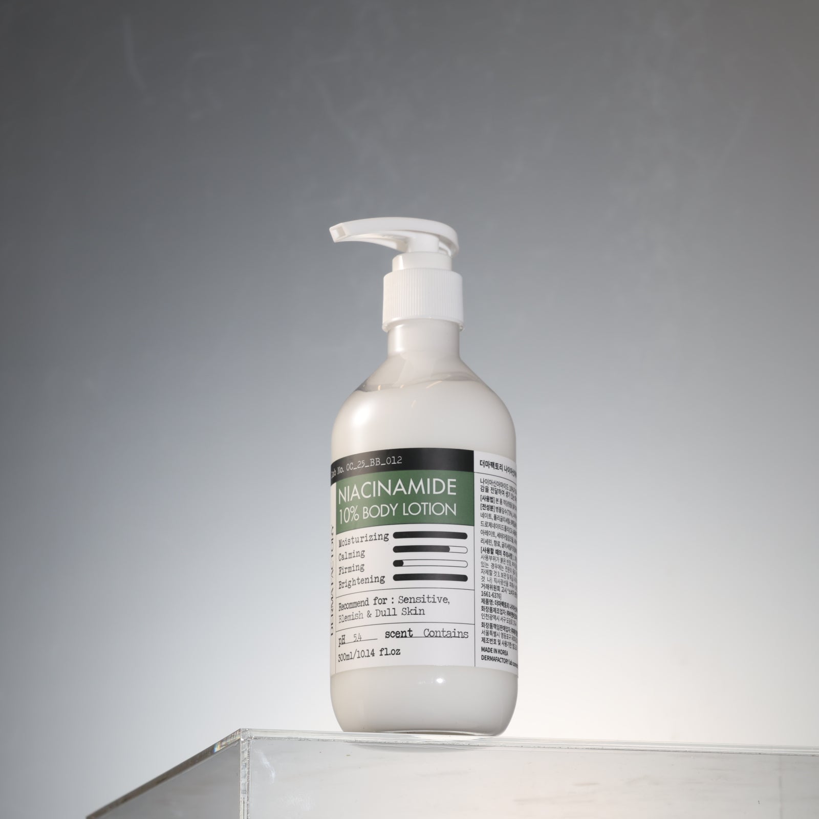 DERMA FACTORY Niacinamide 10% Body Lotion - 300ml