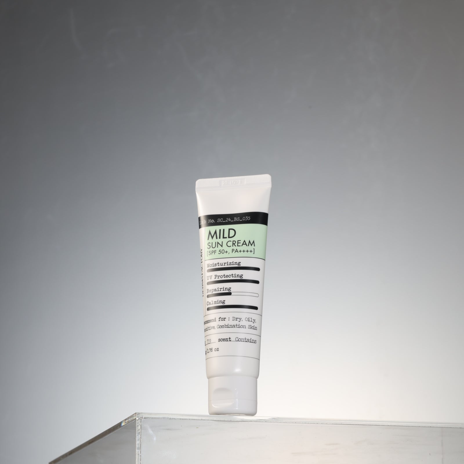 DERMA FACTORY Mild Sun Cream - 50g (SPF50+ PA++++)