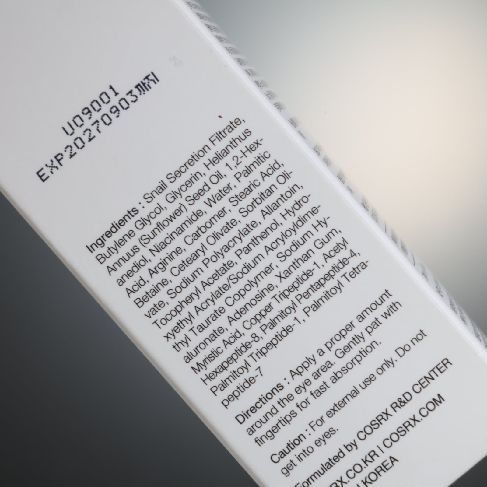 COSRX Advanced Snail Peptide Eye Cream 25ml