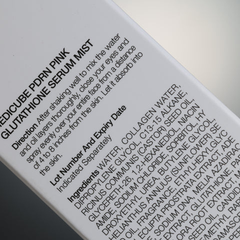 Medicube PDRN Pink Glutathione Serum Mist 100mL