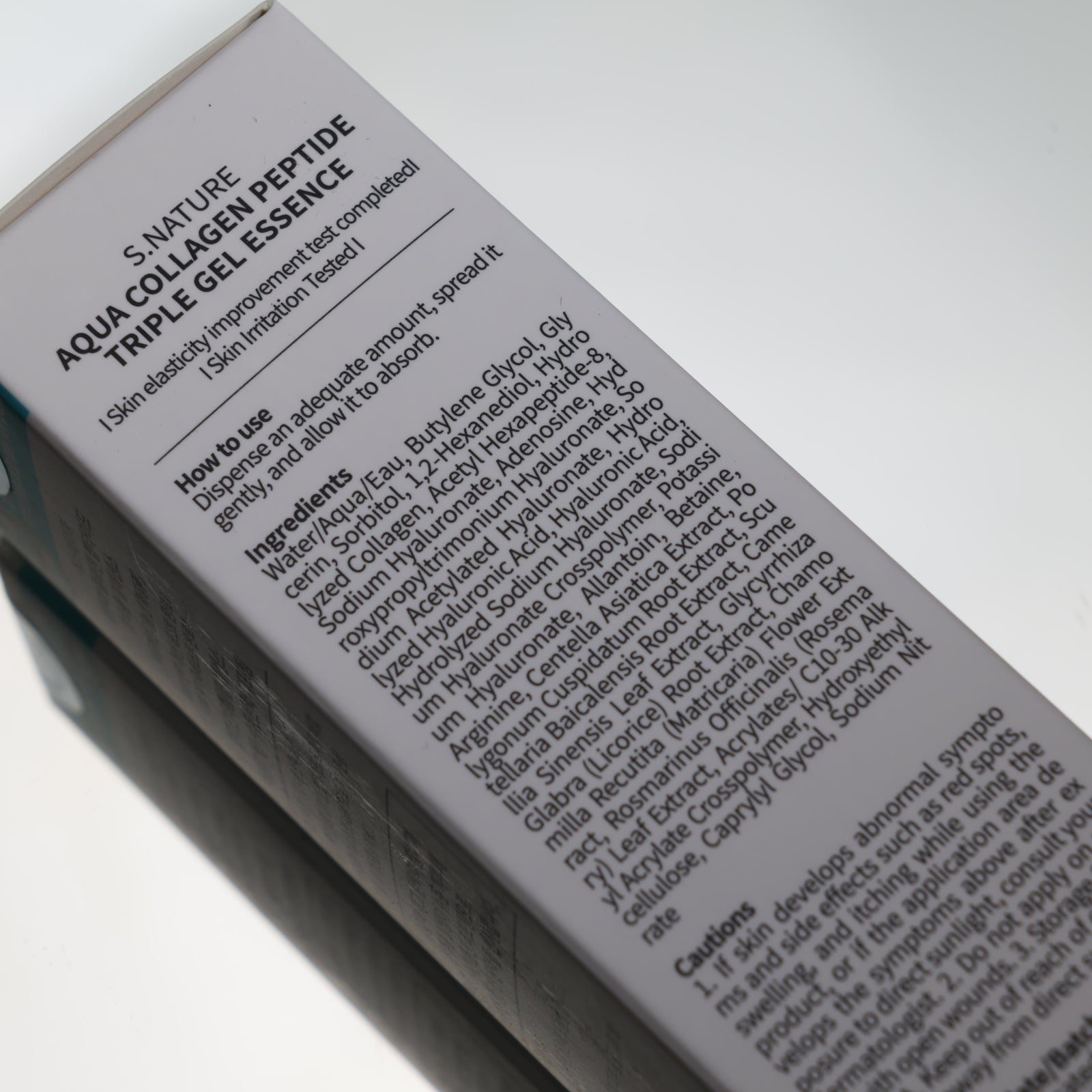 S.NATURE Aqua Collagen Peptide Triple Gel Essence - 50ml