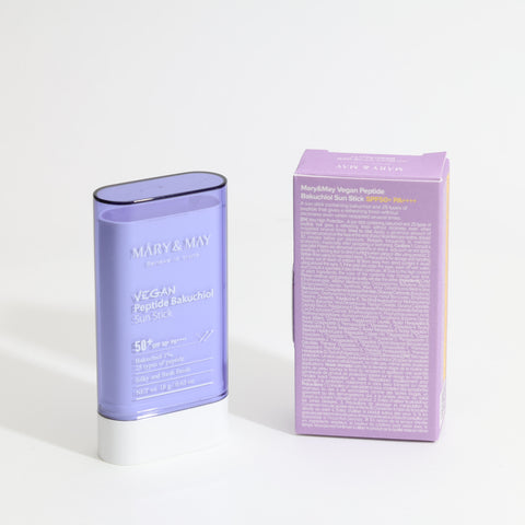 MARY & MAY Vegan Peptide Bakuchiol Sun Stick SPF50+ PA++++ 18g