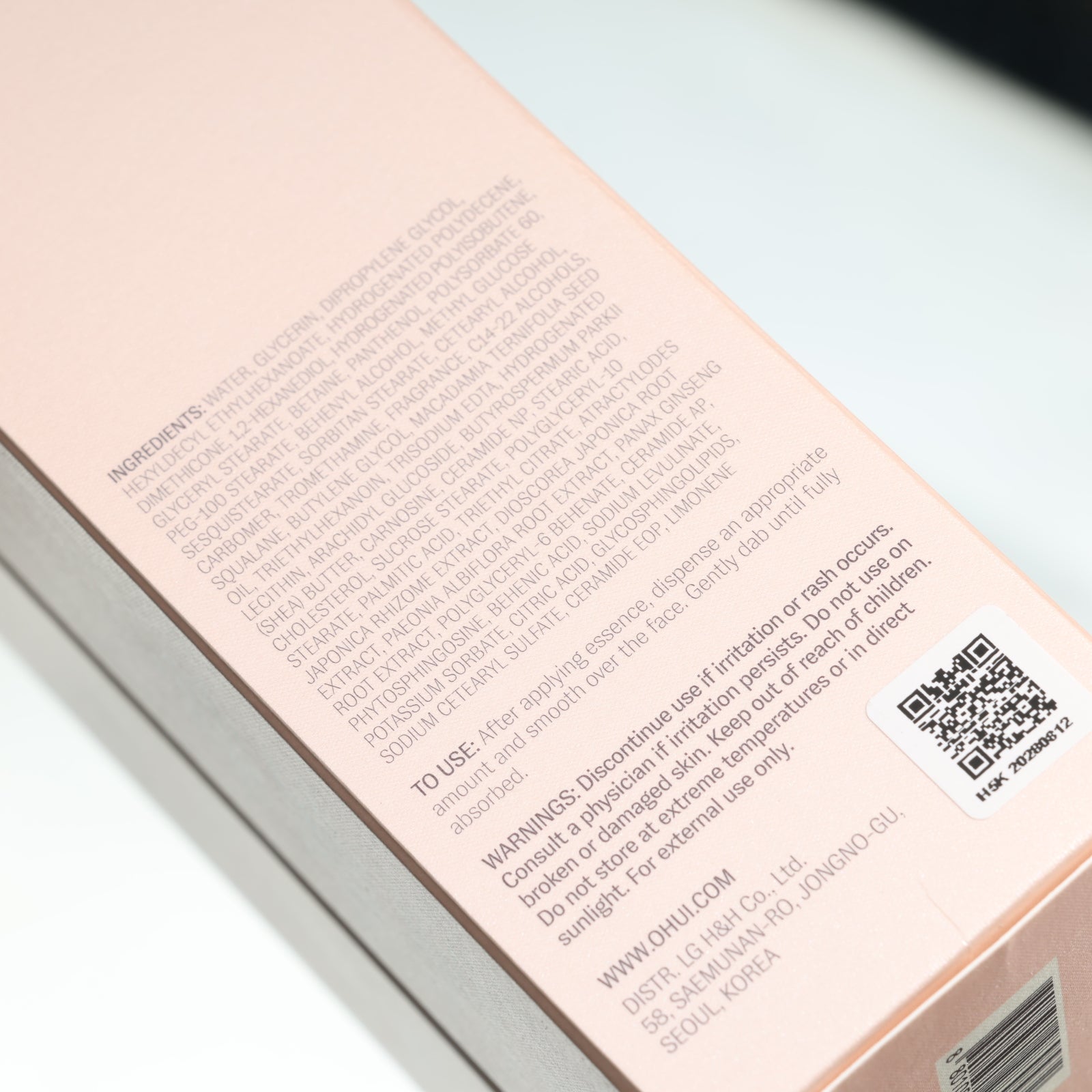 O HUI Miracle Moisture Pink Barrier Emulsion 130mL