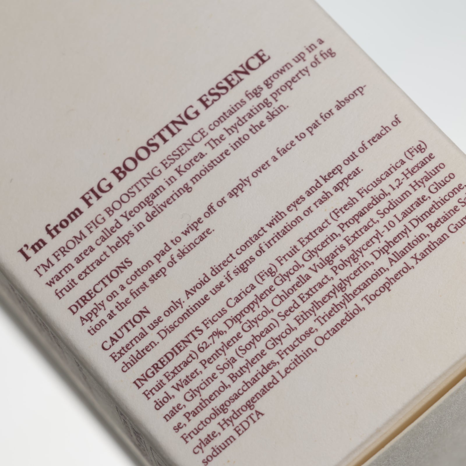 I'M FROM Fig Boosting Essence 150ml