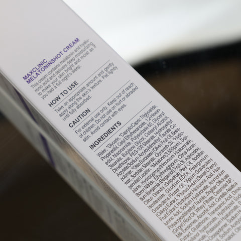 MAXCLINIC 7% Melatonin RX Liposome Cream 50ml