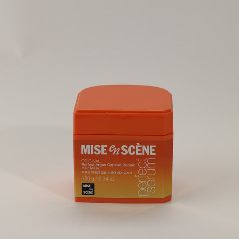 MISE EN SCENE Perfect Argan Capsule Repair Hair Mask 180g