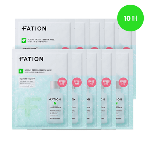 FATION Nosca9 Trouble Serum Mask 25ml x 10 sheet