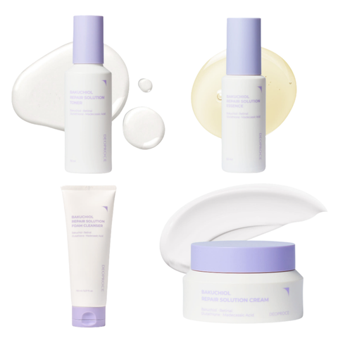 DEOPROCE Bakuchiol repair solution 4-set