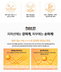 AHOHWA Inten-Cure Shield Plus Mild Sun Cream 50g