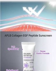 APLB Collagen EGF Peptide Sunscreen SPF50+ PA++++ 40ml