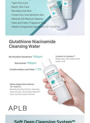 APLB Glutathione Niacinamide Cleansing Water