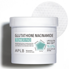APLB Glutathione Niacinamide Toner Pad — 60 Pads
