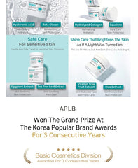 APLB Glutathione Niacinamide Toner Pad — 60 Pads