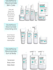 APLB Glutathione Niacinamide Toner Pad — 60 Pads