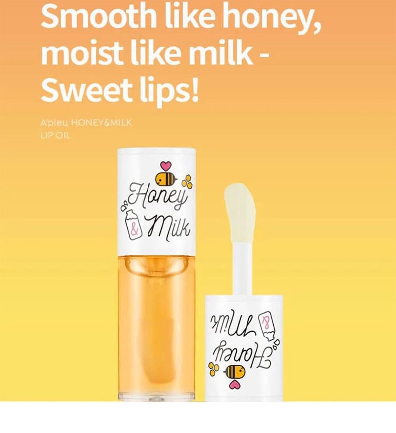 A'PIEU Honey & Milk Lip Oil