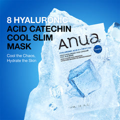Anua 8 Hyaluronic Acid Catechin Cool Slim Mask
