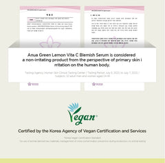 Anua Green Lemon Vita C Serum