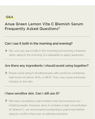 Anua Green Lemon Vita C Serum