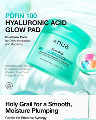 Anua PDRN 100 Hyaluronic Acid Glow Pad 180ml (60 Pads)