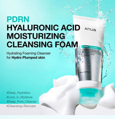 Anua PDRN Hyaluronic Acid Moisturizing Cleansing Foam 150ml