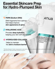 Anua PDRN Hyaluronic Acid Moisturizing Cleansing Foam 150ml