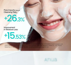 Anua PDRN Hyaluronic Acid Moisturizing Cleansing Foam 150ml