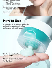 Anua PDRN Hyaluronic Acid Moisturizing Cleansing Foam 150ml