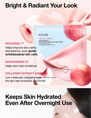 Anua Peach 70 Niacin Brightening Collagen Mask (4 sheets)