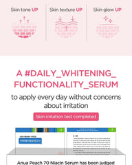 Anua Peach 70 Niacin Serum