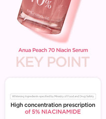 Anua Peach 70 Niacin Serum