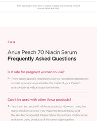Anua Peach 70 Niacin Serum