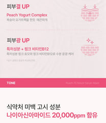 Anua Peach 70 Niacin Serum Mask (10 Sheets)