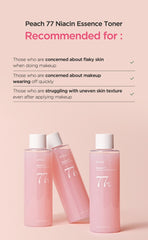 Anua Peach 77% Niacin Essence Toner