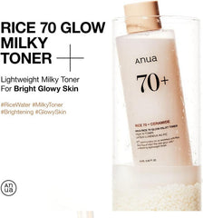 Anua Rice 70 Glow Milky Toner 250ml