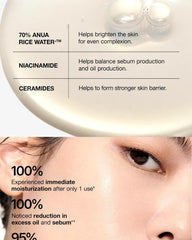 Anua Rice 70 Glow Milky Toner 250ml