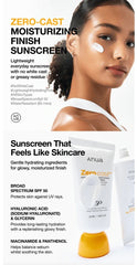 Anua Zero-Cast Moisturizing Finish Sunscreen SPF 50