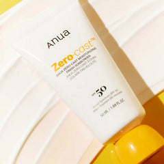 Anua Zero-Cast Moisturizing Finish Sunscreen SPF 50