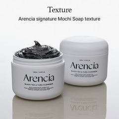 Arencia Black Tea Rice Mochi Cleanser