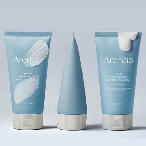 Arencia Hyssop Sebum Control Rice Cake Cleanser