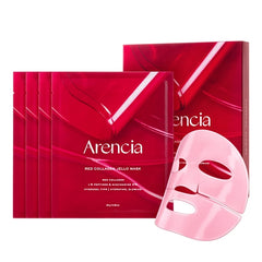 Arencia Red Collagen Jello Mask 25g × 4