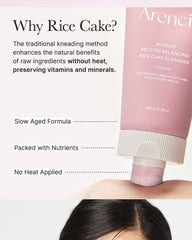 Arencia Rosehip Mild pH Balancing Rice Cake Cleanser