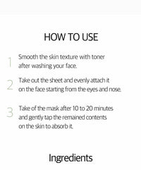 Ariul 7 Days Mask - Bamboo Water (23ml × 10 sheets)