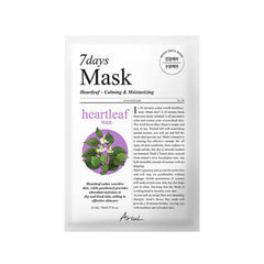 Ariul 7 Days Mask Heartleaf  P 23ml * 10ea