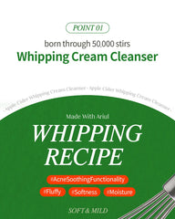 Ariul Apple Cider Whipping Cream Cleanser