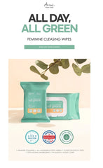 Ariul Clean & Safe All Green Daily Feminine Wipes 40 Sheets