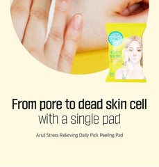 Ariul Stress Relieving Daily Pick Peeling Pad 30 Sheets