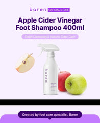 BAREN Apple Cider Vinegar Foot Shampoo 400ml